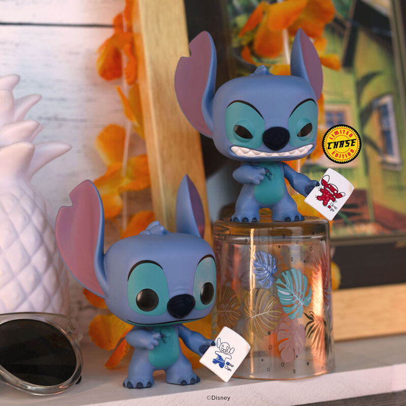Funko Pop! Disney: Lilo & Stitch - Angry Stitch with Mood Chart #1744 Chase