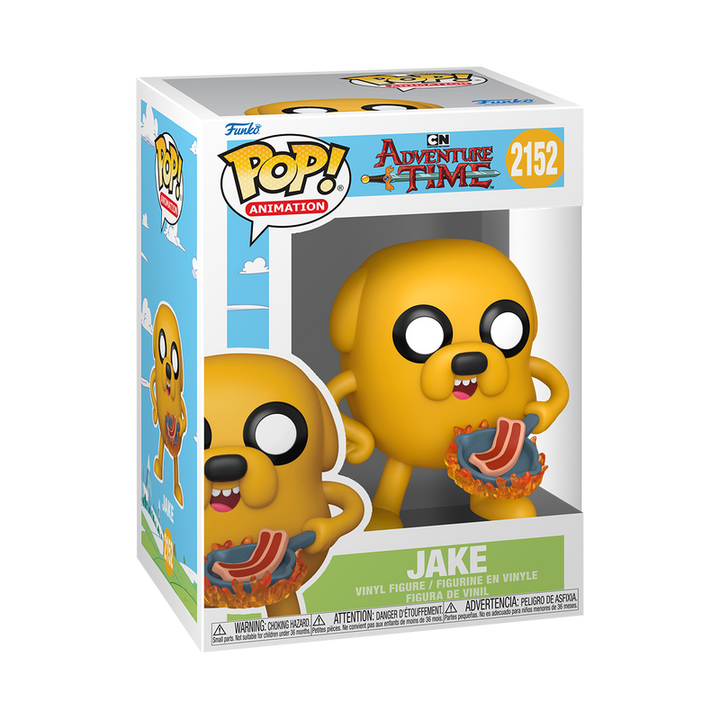 Funko Pop! Animation: Cartoon Network Adventure Time - Jake with Bacon Pancakes #2152