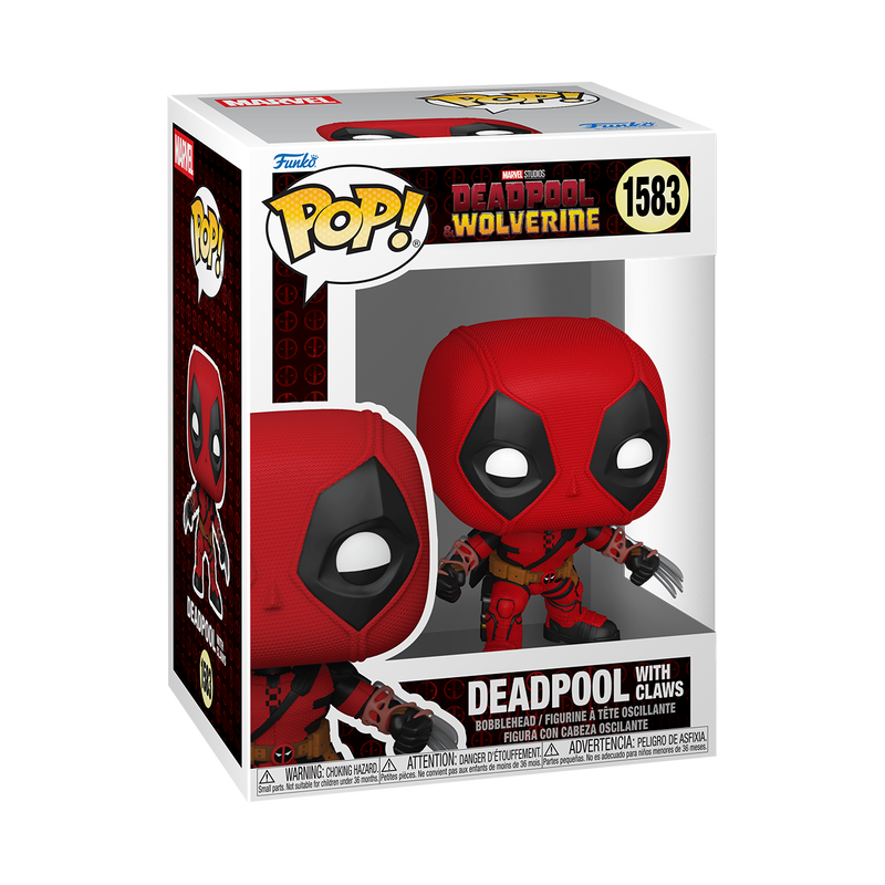 Funko Pop! Marvel: Deadpool & Wolverine - Deadpool with Claws #1583