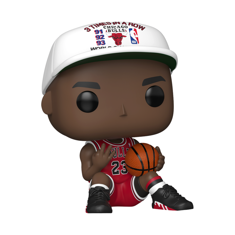 Funko Pop! Basketball NBA: Chicago Bulls - Michael Jordan 3 Times in a Row #222
