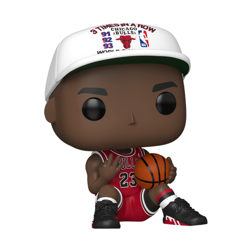 Funko Pop! Basketball NBA: Chicago Bulls - Michael Jordan 3 Times in a Row #222