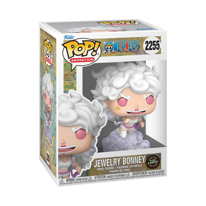 Funko Pop! Animation: One Piece - Jewelry Bonney Gear 5 #2255 Glow-in-the-dark Chase