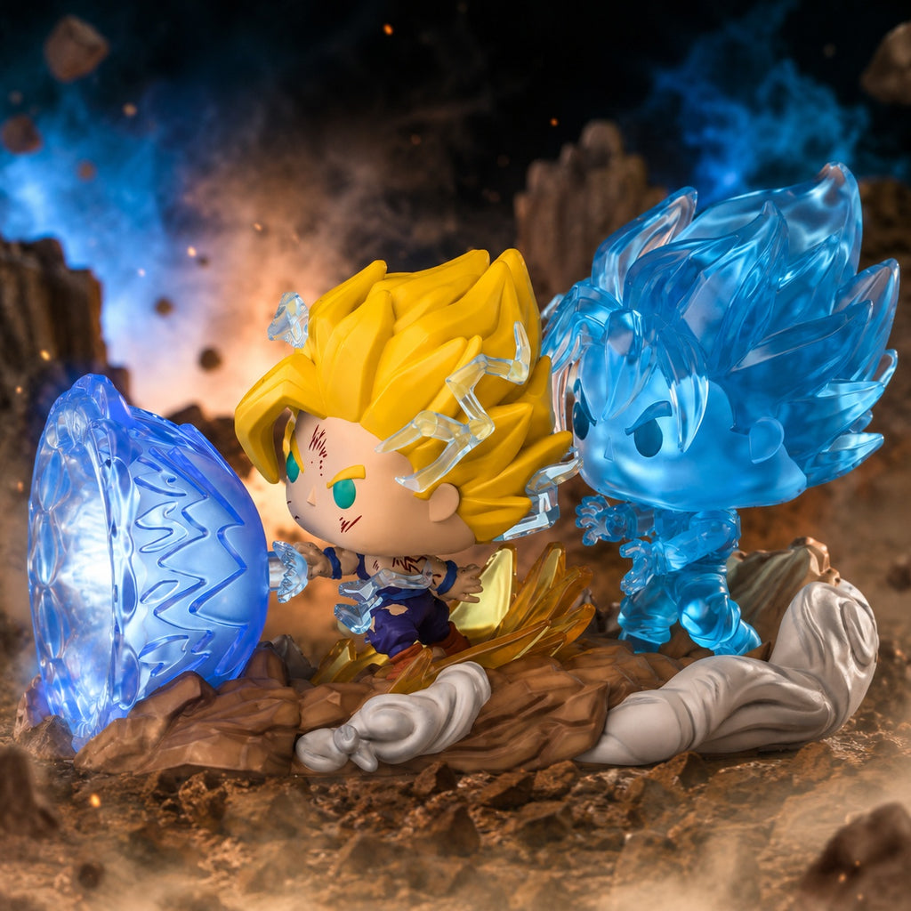 Funko Pop! Moments: Dragon Ball Z - Father-Son Kamehameha #2223 Build-A-Scene