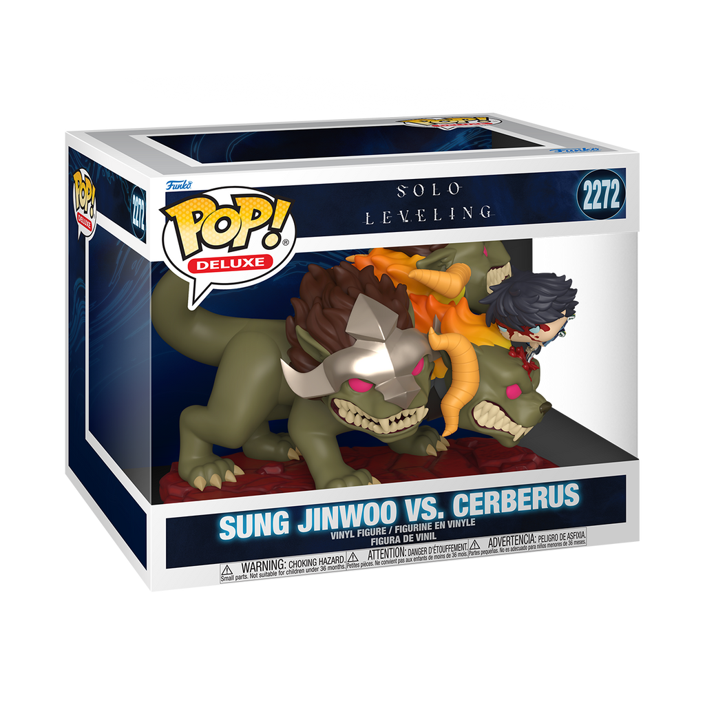 Funko Pop! Deluxe: Solo Leveling - Sung Jinwoo vs. Cerberus #2272
