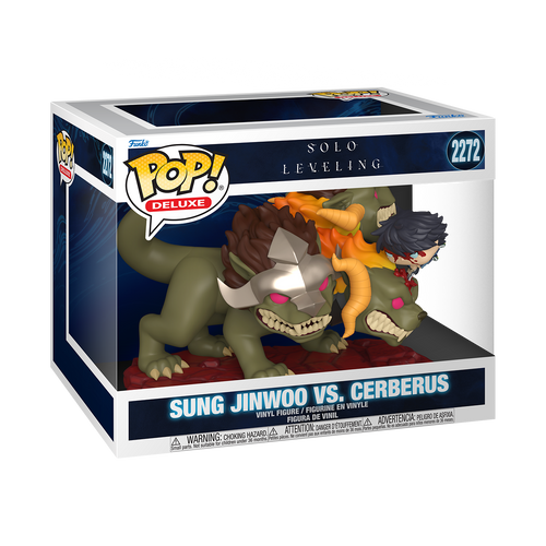 Funko Pop! Deluxe: Solo Leveling - Sung Jinwoo vs. Cerberus #2272