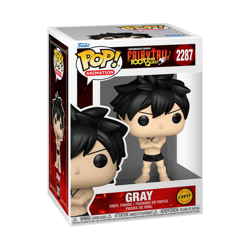 Funko Pop! Animation: Fairy Tail: 100 Years Quest - Gray Shirtless #2287 Chase