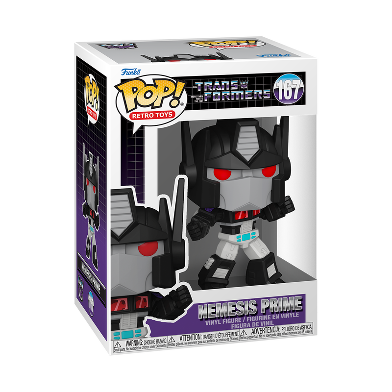 Funko Pop! Retro Toys: Transformers - Nemesis Prime Battle Pose #167