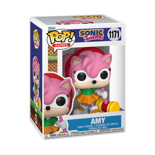 Funko Pop! Games: Sonic the Hedgehog - Amy Rose with Piko Hammer #1171