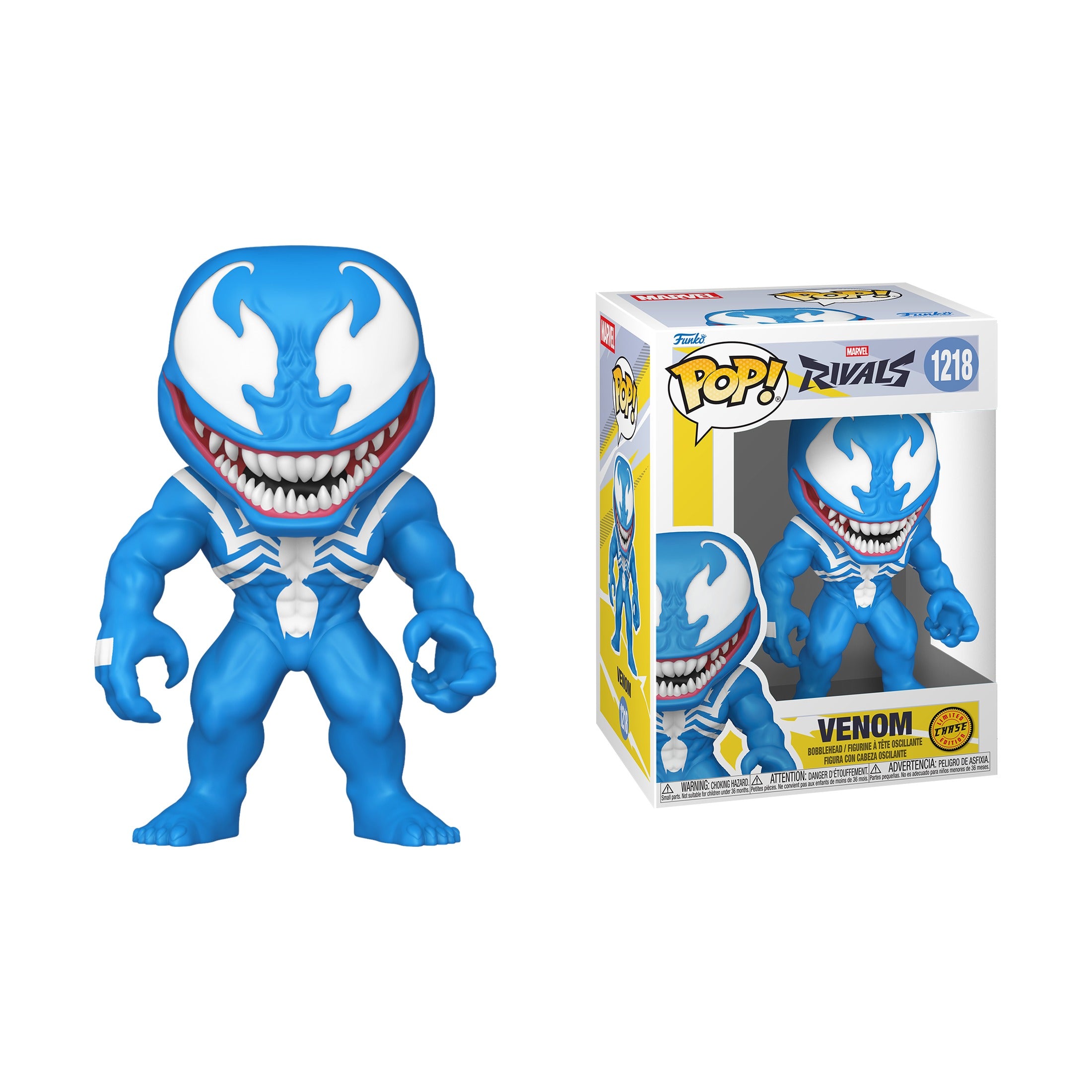 Funko Pop! Games: Marvel Rivals - Venom Blue #1218 Chase