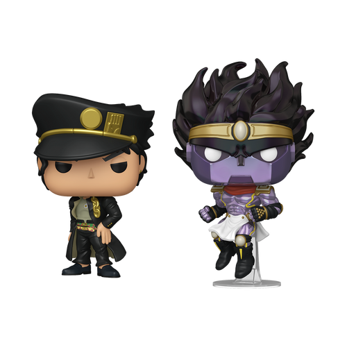 Funko Pop! Animation: JoJo's Bizarre Adventure - Jotaro Kujo & Star Platinum 2-Pack Amazon Exclusive