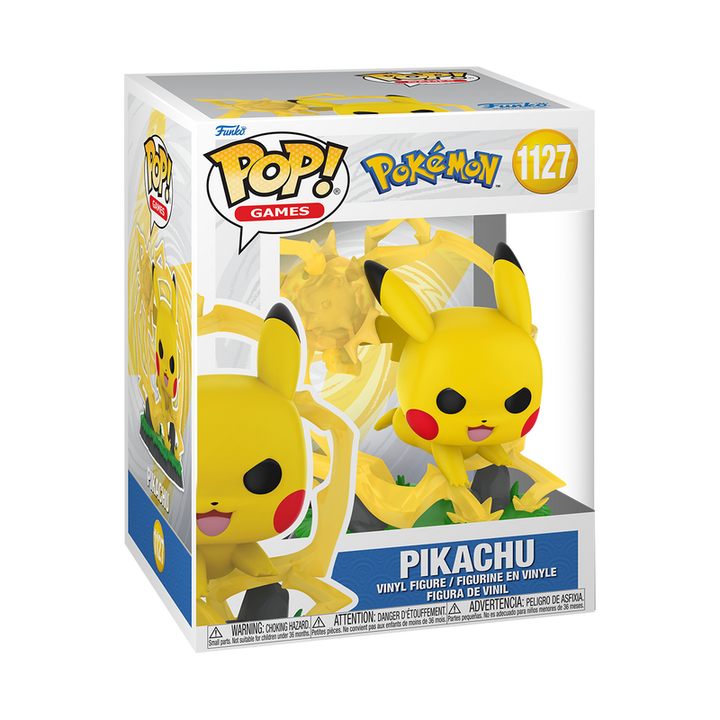 Funko Pop! Premium Games: Pokemon - Pikachu #1127