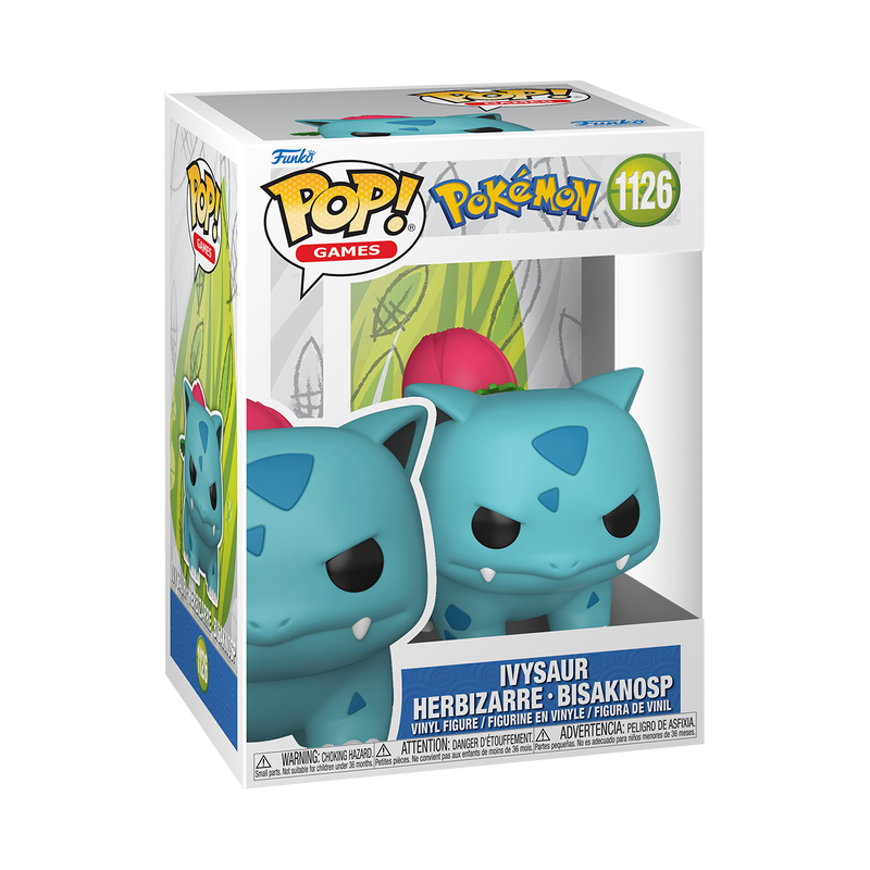 Funko Pop! Games: Pokemon - Ivysaur #1126