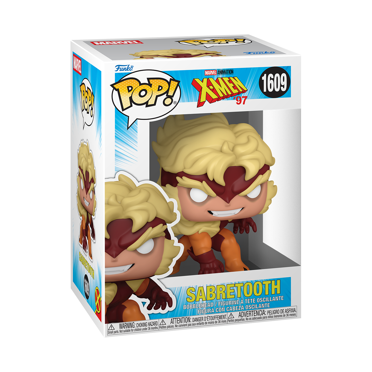 Funko Pop! Marvel Studios: X-Men '97 - Sabretooth #1609