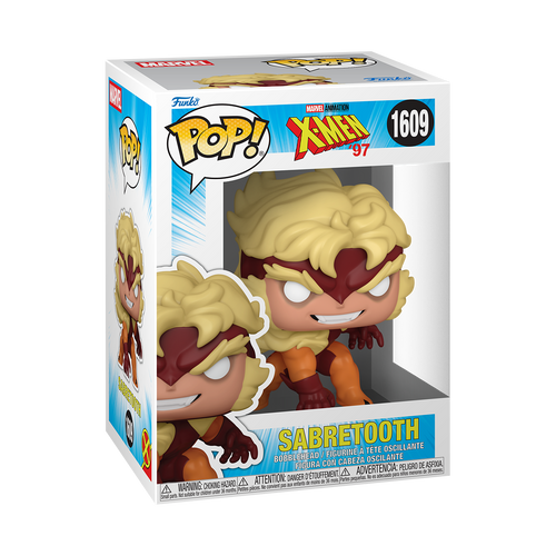 Funko Pop! Marvel Studios: X-Men '97 - Sabretooth #1609