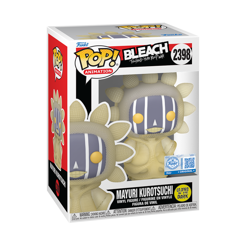 Funko Pop! Animation: Bleach - Mayuri Kurotsuchi Glow-in-the-Dark #2398 GameStop Exclusive