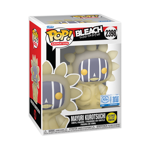 Funko Pop! Animation: Bleach - Mayuri Kurotsuchi Glow-in-the-Dark #2398 GameStop Exclusive
