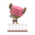 Funko Pop! Animation: One Piece - Tony Tony Chopper Going Merry Flocked #2332 - Entertainment Earth Exclusive