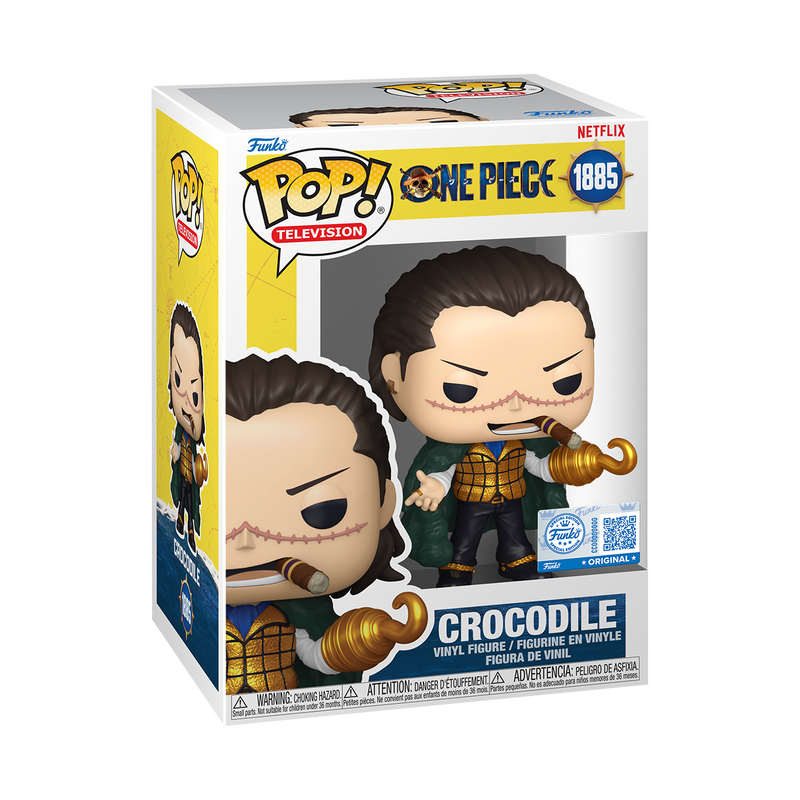 Funko Pop! Television: One Piece - Crocodile Live Action #1885 Chalice Collectibles Exclusive