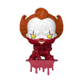 Funko Pop! Television: IT: Welcome to Derry - Pennywise Shelf Sitter #1866 Entertainment Earth Exclusive