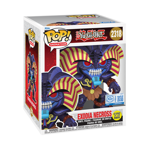 Funko Pop! Super: Yu-Gi-Oh! - Exodia Necross Glow-in-the-Dark #2318 EVend Exclusive