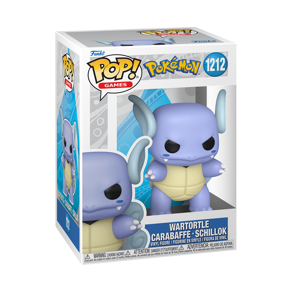 Funko Pop! Games: Pokemon - Wartortle #1212