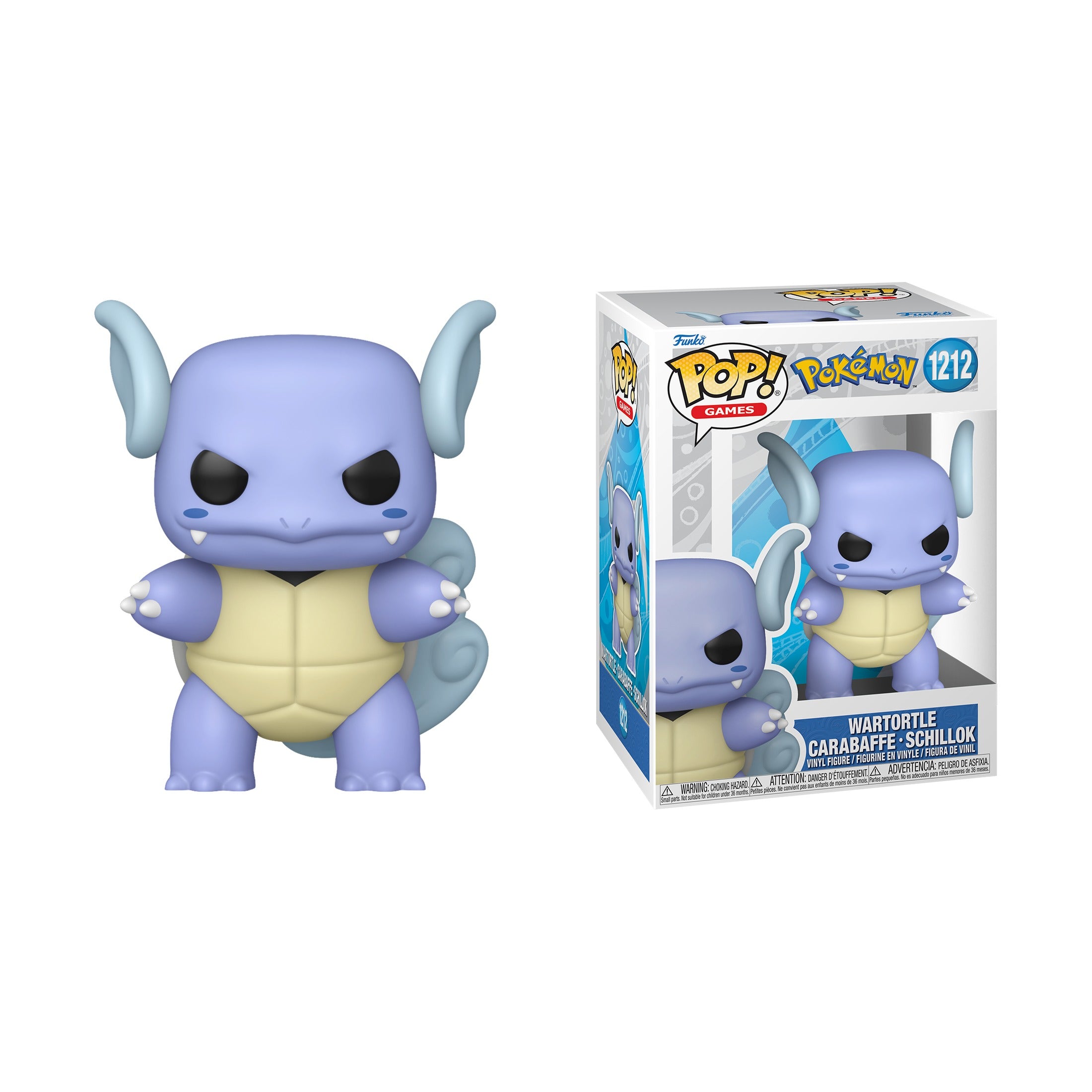 Funko Pop! Games: Pokemon - Wartortle #1212