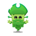 Funko Pop! Movies: The SpongeBob Movie: Search for SquarePants - SpongeBob as the Flying Dutchman #1943 Glow-in-the-dark