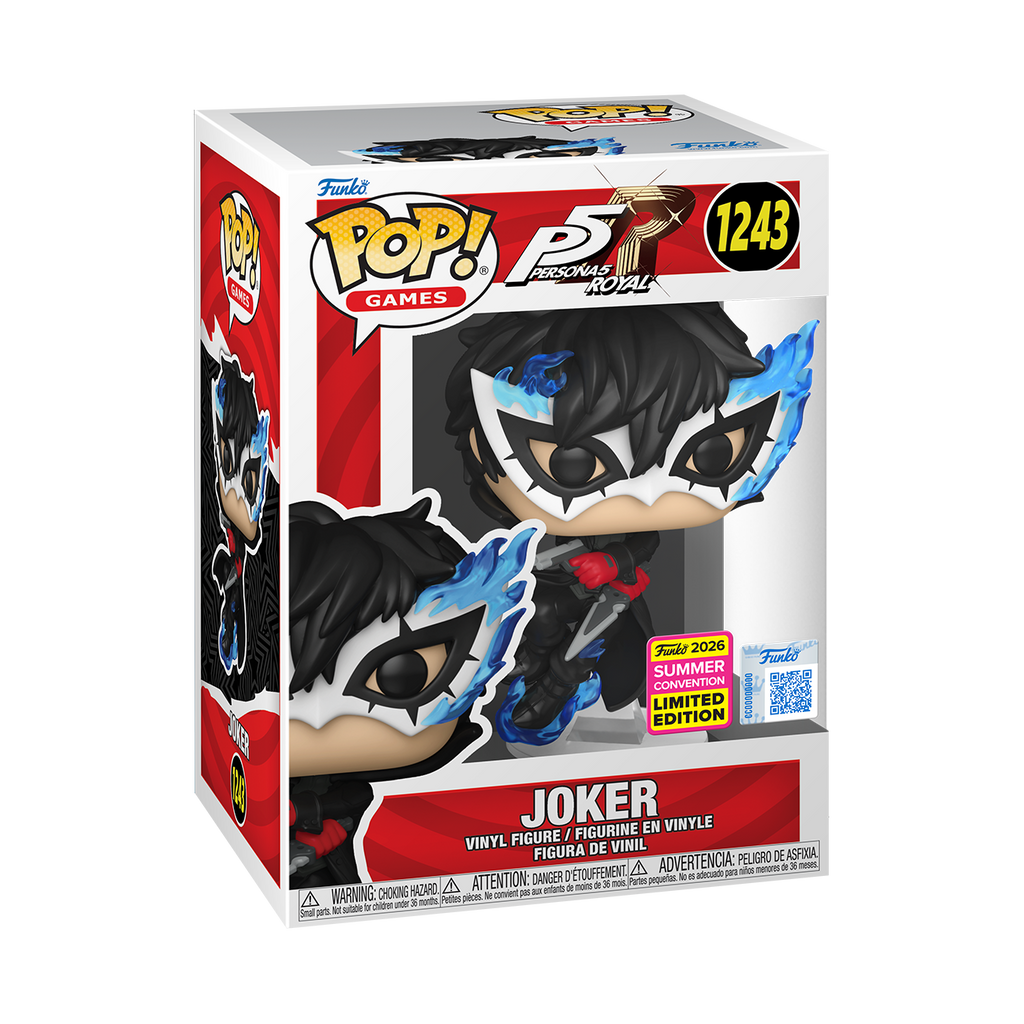 Funko Pop! Games: Persona 5 Royal - Joker Leaping #1243 2026 Summer Convention Exclusive