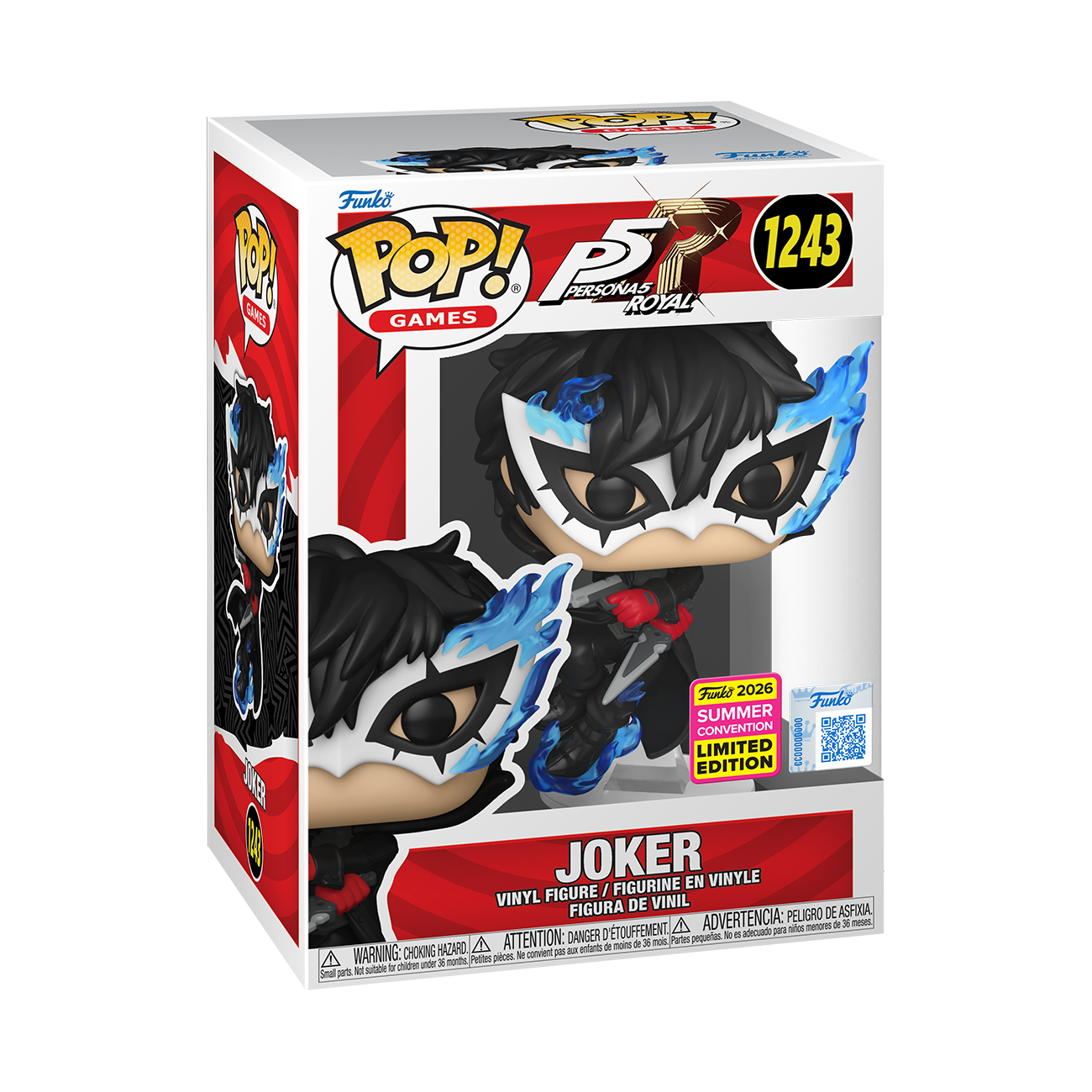 Funko Pop! Games: Persona 5 Royal - Joker Leaping #1243 2026 Summer Convention Exclusive