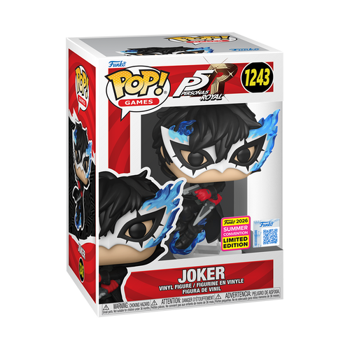 Funko Pop! Games: Persona 5 Royal - Joker Leaping #1243 2026 Summer Convention Exclusive