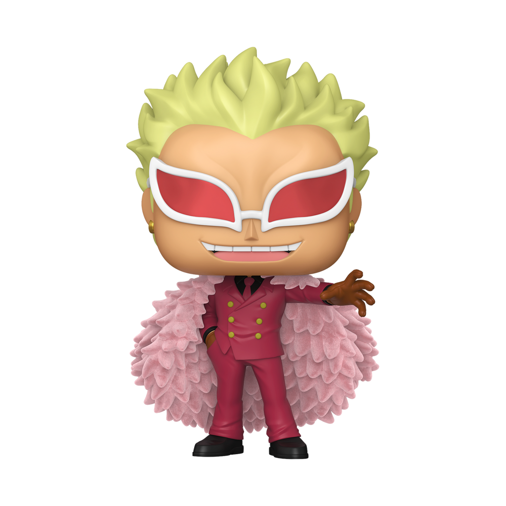 Funko Pop! Animation: One Piece - Donquixote Doflamingo Flocked #2327 2026 Summer Convention Exclusive