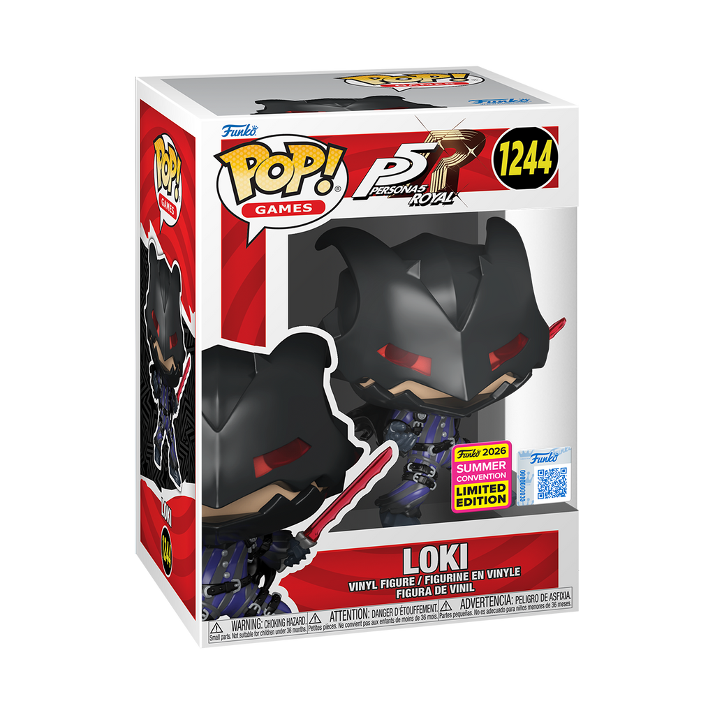 Funko Pop! Games: Persona 5 Royal - Loki with Sword #1244 2026 Summer Convention Exclusive