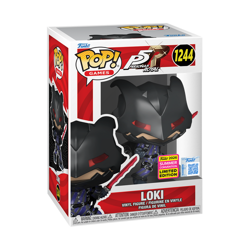 Funko Pop! Games: Persona 5 Royal - Loki with Sword #1244 2026 Summer Convention Exclusive