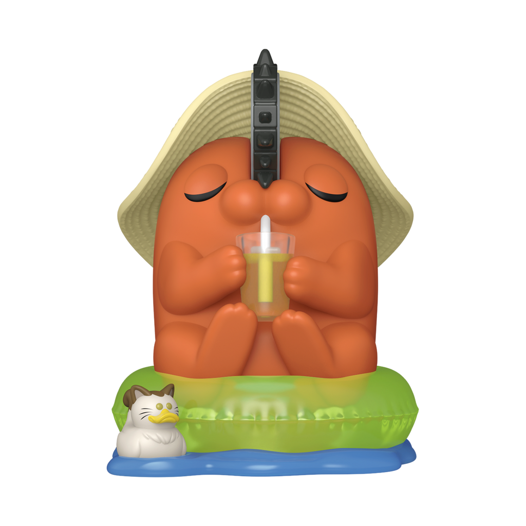 Funko Pop! Animation: Chainsaw Man - Pochita with Sunhat #2329 2026 Summer Convention Exclusive