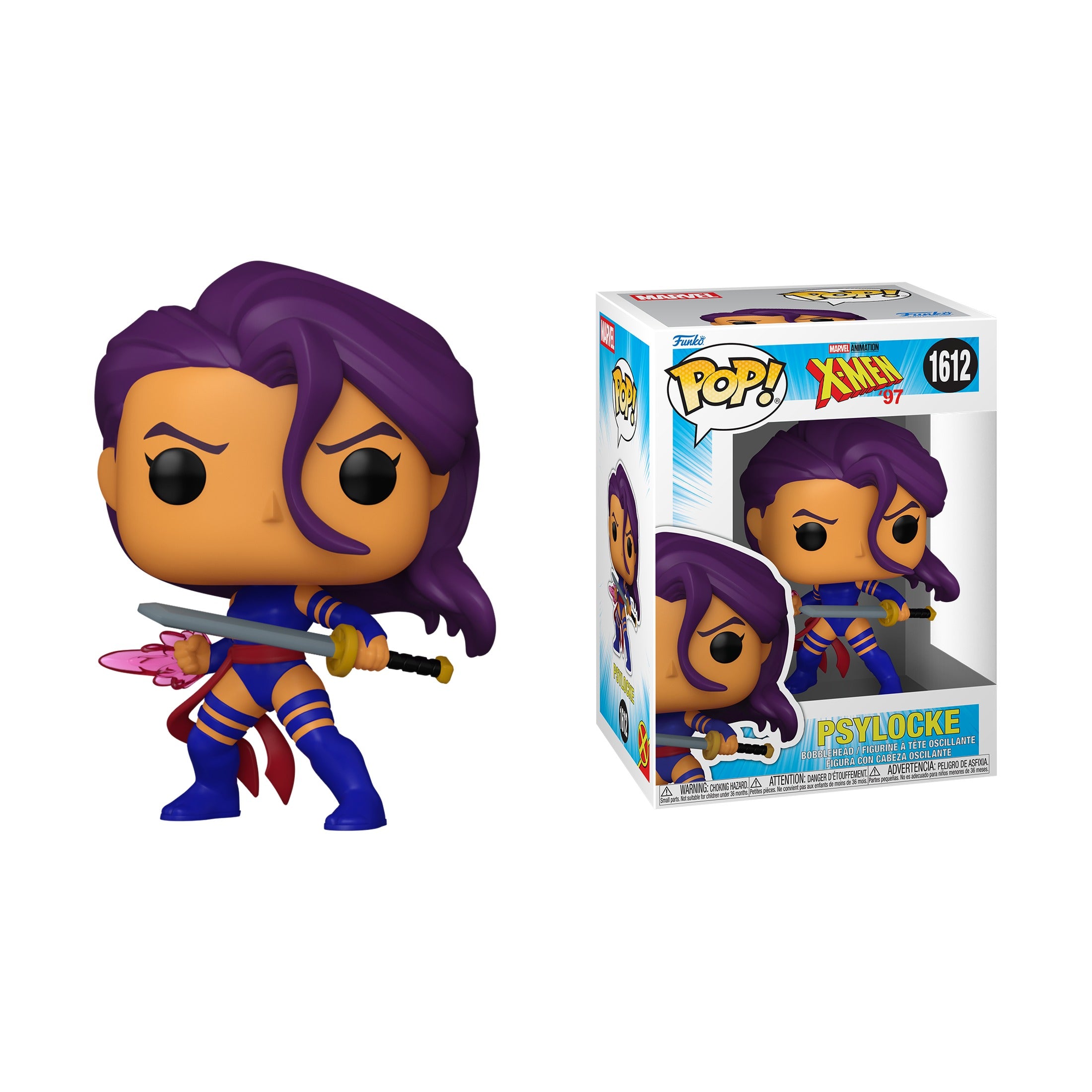 Funko Pop! Marvel Studios: X-Men '97 - Psylocke #1612