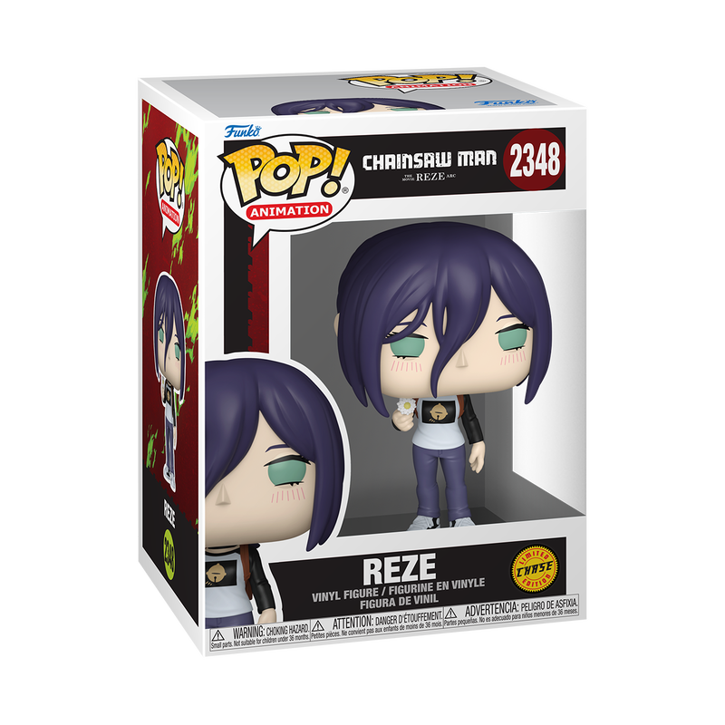 Funko Pop! Animation: Chainsaw Man - The Movie: Reze Arc - Reze Alternate Outfit #1420 Chase