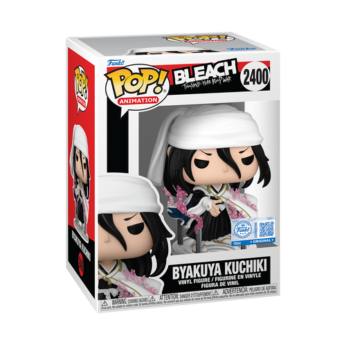 Funko Pop! Animation: Bleach: Thousand-Year Blood War - Byakuya Kuchiki with Kenseikan #2400 Crunchyroll Exclusive