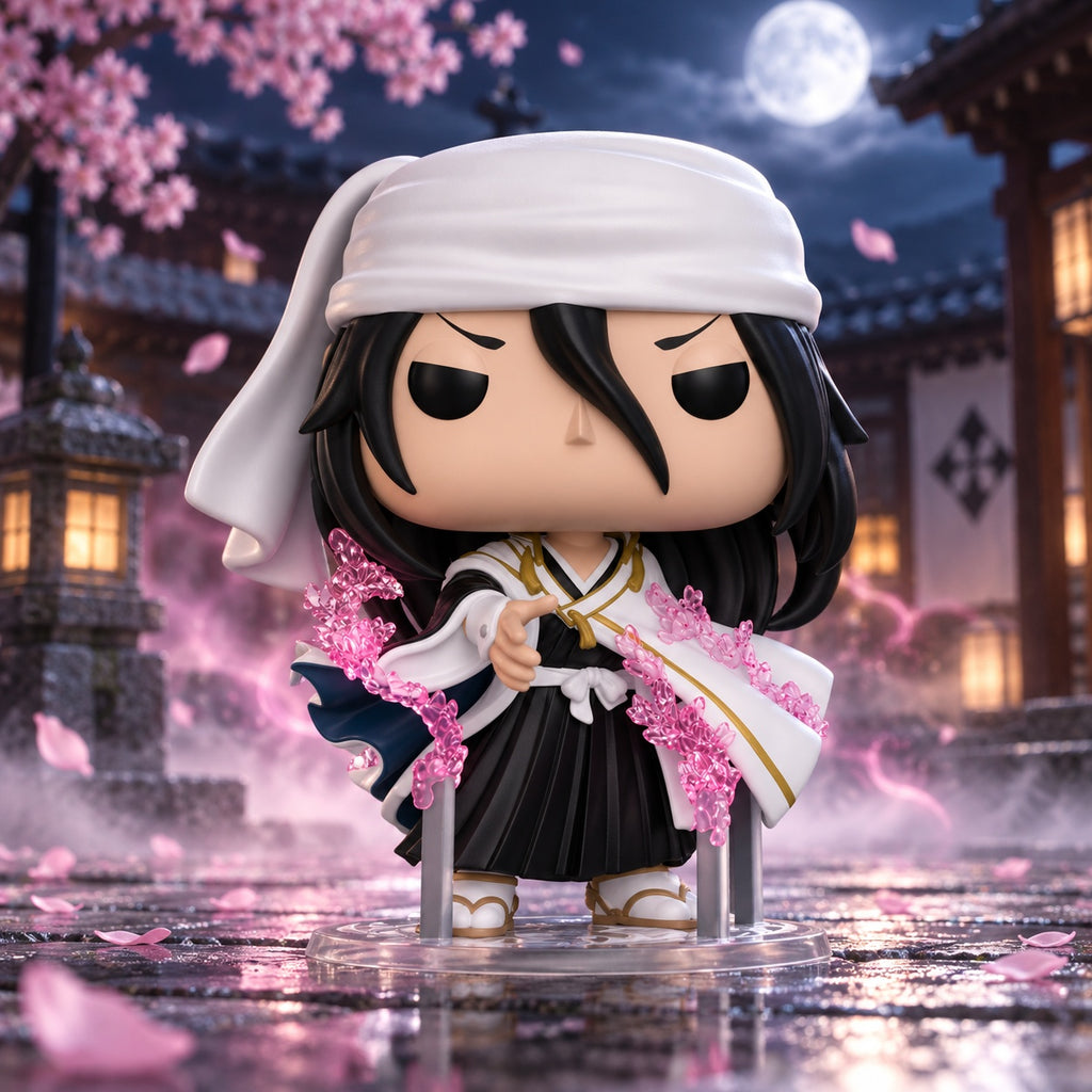Funko Pop! Animation: Bleach: Thousand-Year Blood War - Byakuya Kuchiki with Kenseikan #2400 Crunchyroll Exclusive