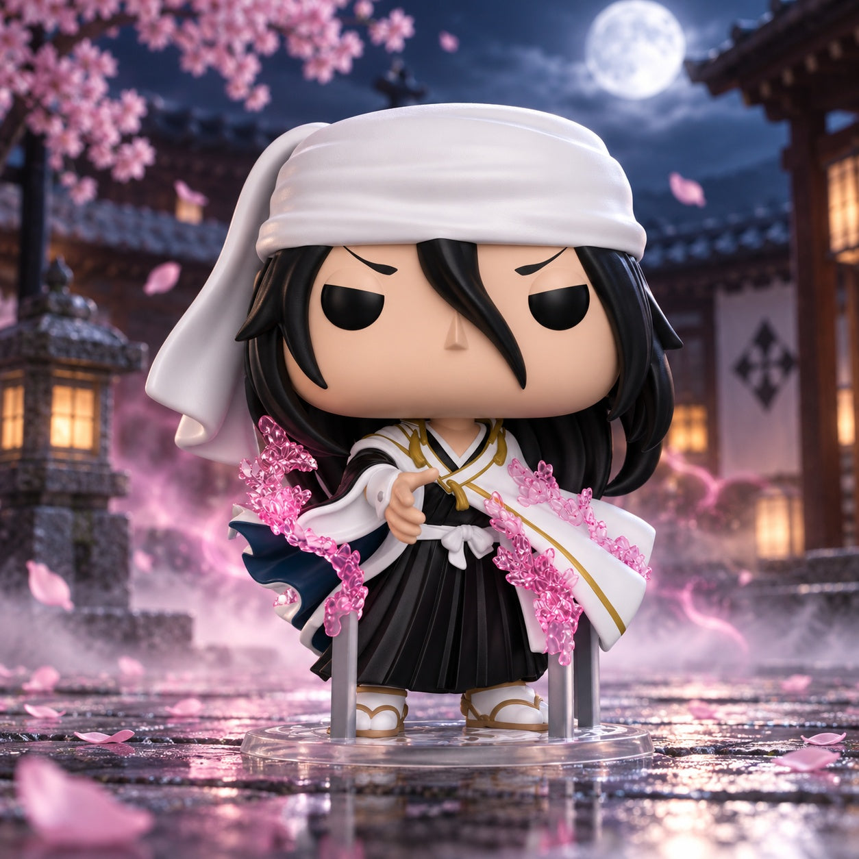 Funko Pop! Animation: Bleach: Thousand-Year Blood War - Byakuya Kuchiki with Kenseikan #2400 Crunchyroll Exclusive