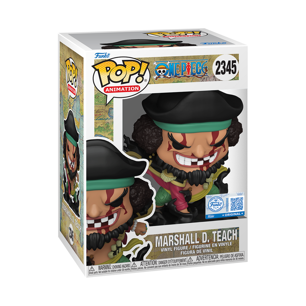 Funko Pop! Animation: One Piece - Marshall D. Teach Black Hole #2345 Amazon Exclusive