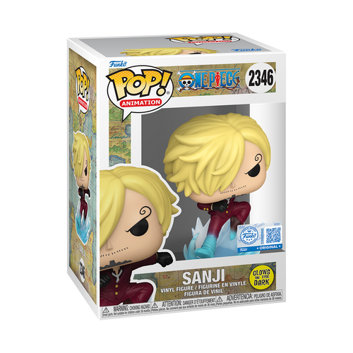 Funko Pop! Animation: One Piece - Sanji in Raid Suit Glow in the Dark #2346 GameStop Exclusive