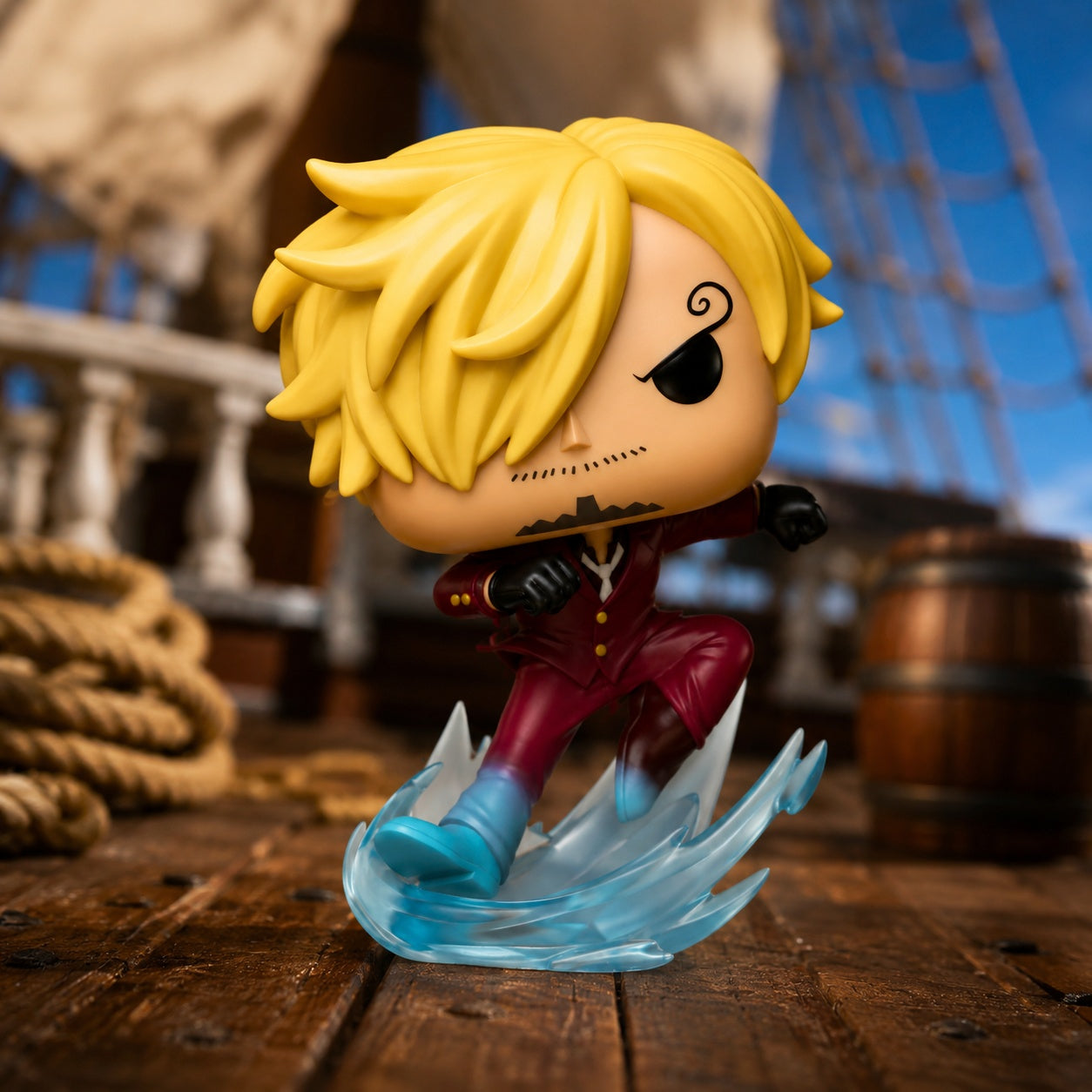 Funko Pop! Animation: One Piece - Sanji in Raid Suit Glow in the Dark #2346 GameStop Exclusive
