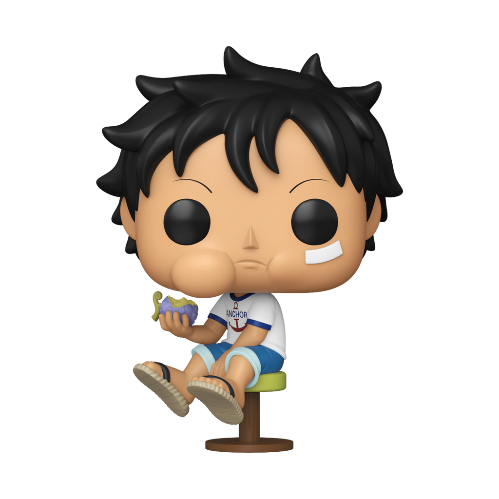 Funko Pop! Animation: One Piece - Monkey D. Luffy Eating Devil Fruit #2402 Hot Topic Exclusive