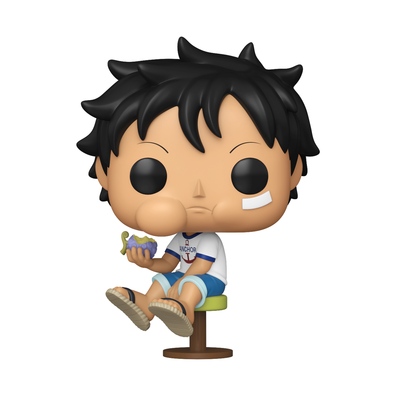 Funko Pop! Animation: One Piece - Monkey D. Luffy Eating Devil Fruit #2402 Hot Topic Exclusive