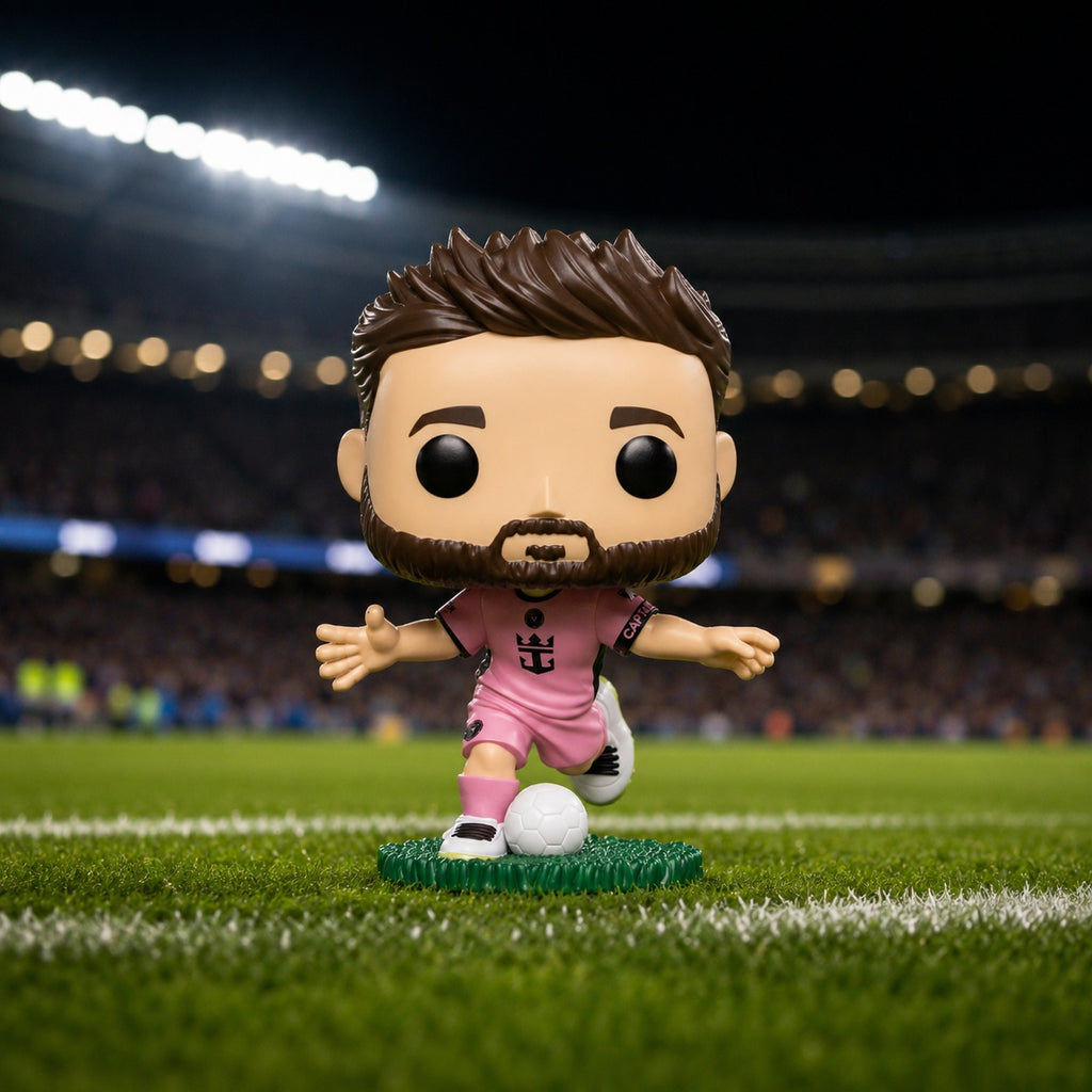 Funko Pop! MLS: Inter Miami CF - Lionel Messi Pink Uniform #11
