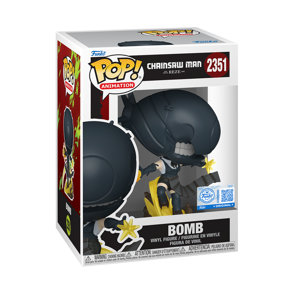 Funko Pop! Animation: Chainsaw Man - The Movie: Reze Arc - Bomb Blast #2351 Funko Exclusive