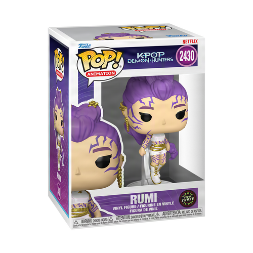 Funko Pop! Animation: KPop Demon Hunters - Rumi What It Sounds Like Glow in the Dark #2430 Chase