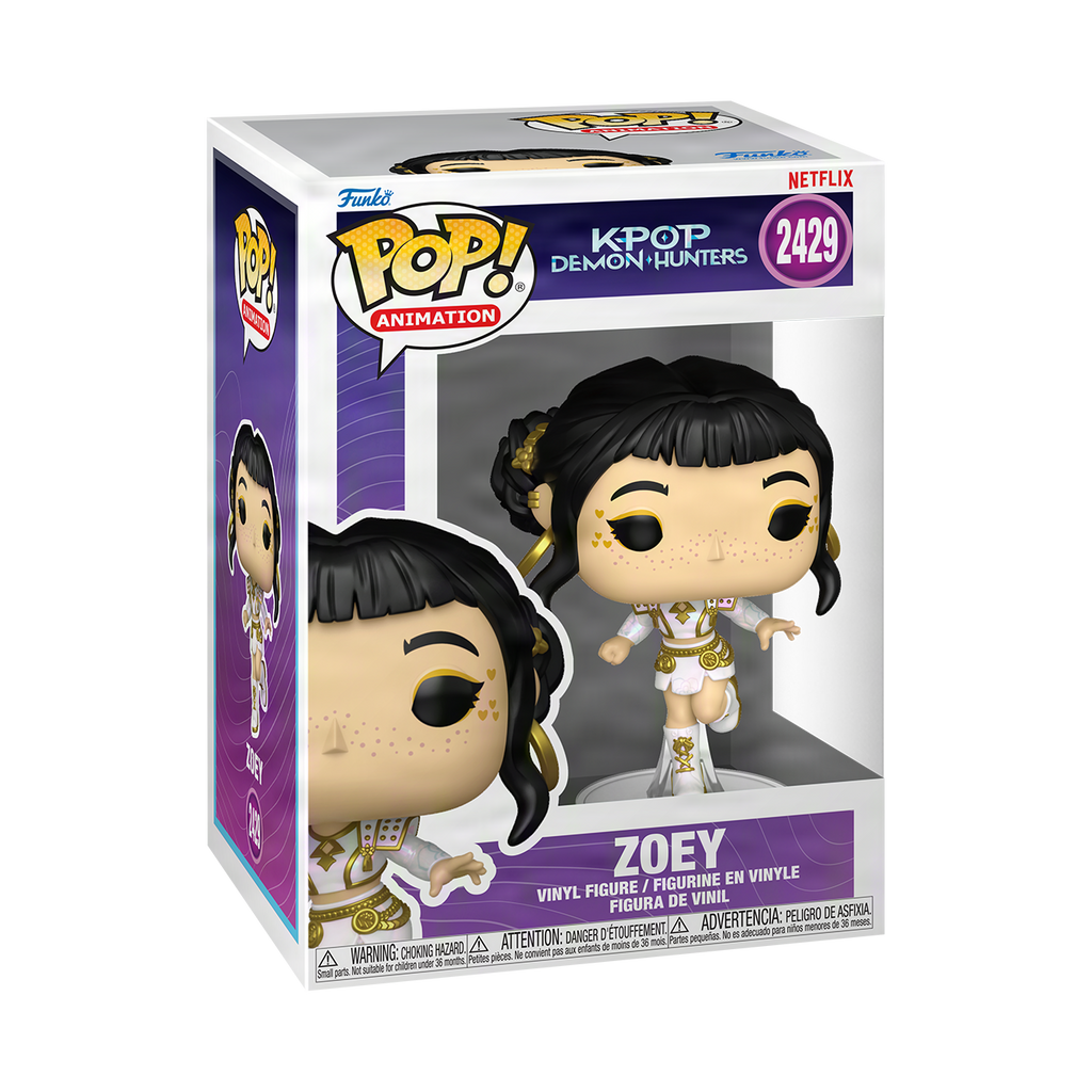 Funko Pop! Animation: KPop Demon Hunters - Zoey What It Sounds Like #2429