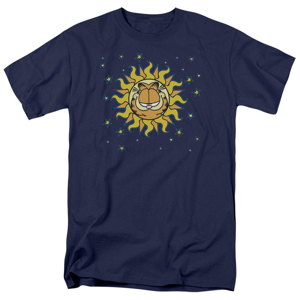Garfield - Celestial - Adult Unisex Short Sleeve T-Shirt - Blue