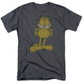 Garfield - Big Ol Cat - Adult Unisex Short Sleeve T-Shirt - Gray
